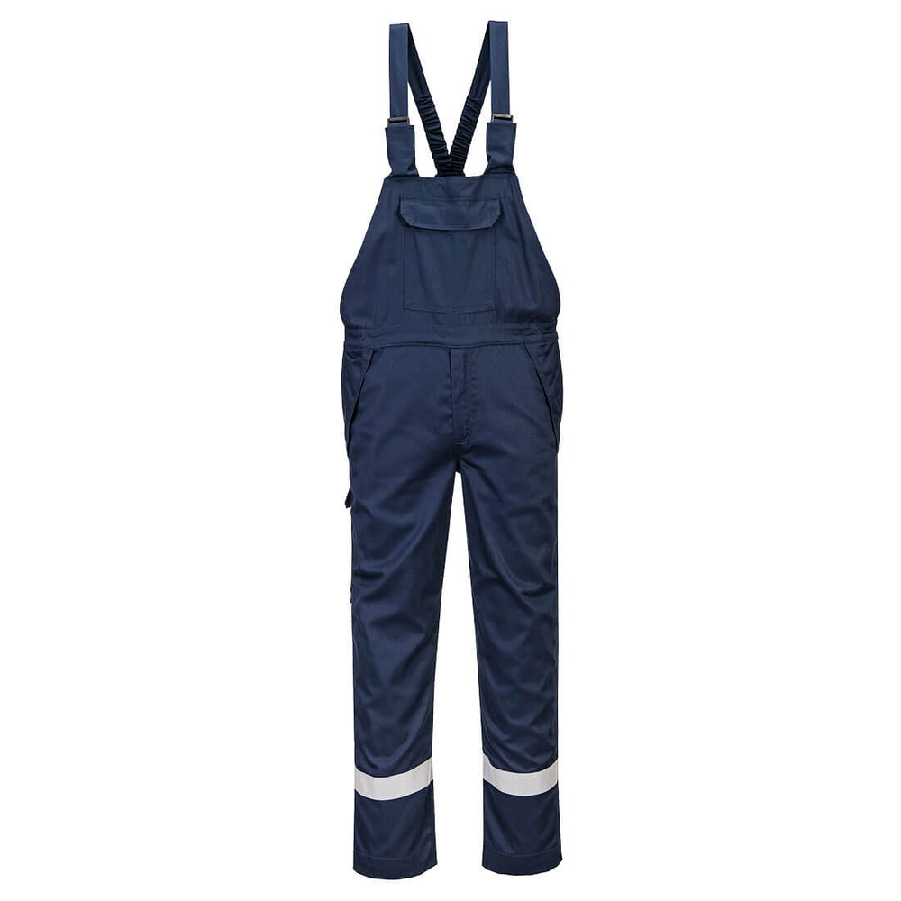 Pantaloni cu pieptar Bizflame Work+ FR - Navy