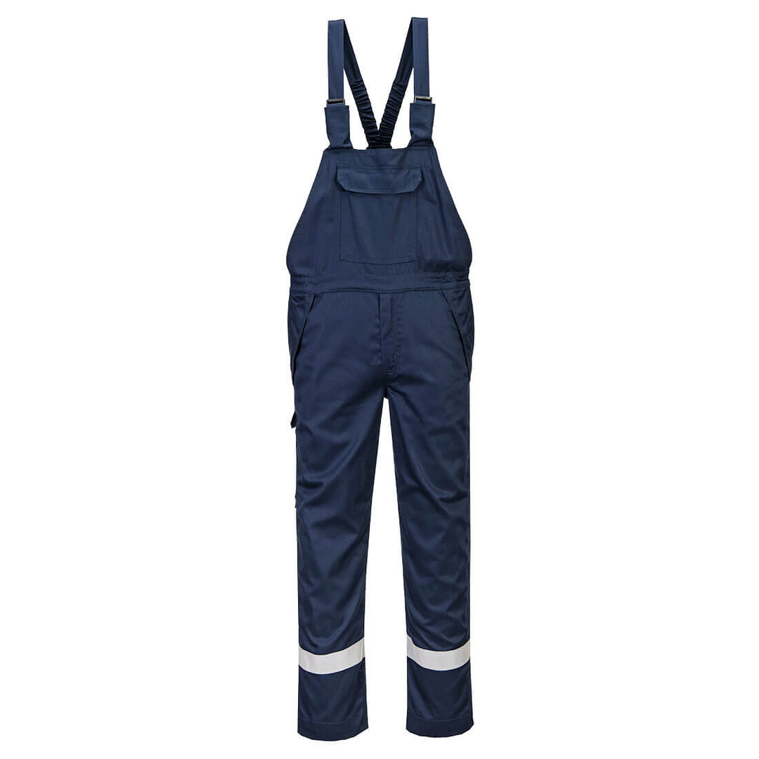 Pantaloni cu pieptar Bizflame Work+ FR - Navy