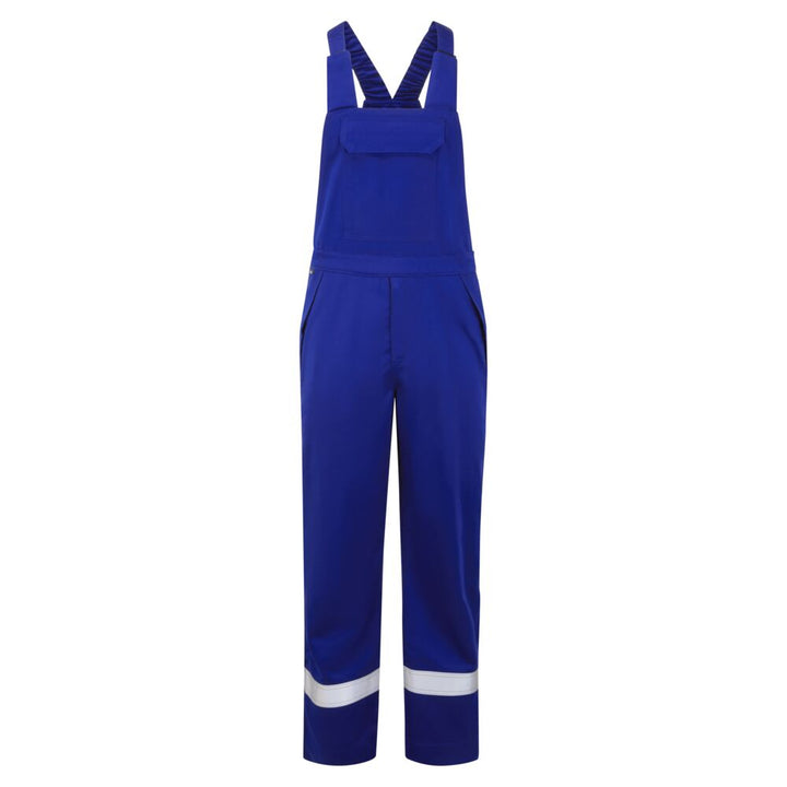 Pantaloni cu pieptar Bizflame Work+ FR - Albastru Royal