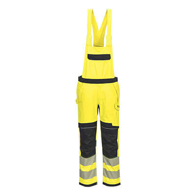 WX3 Pantaloni cu Pieptar Modaflame FR - Galben/Negru