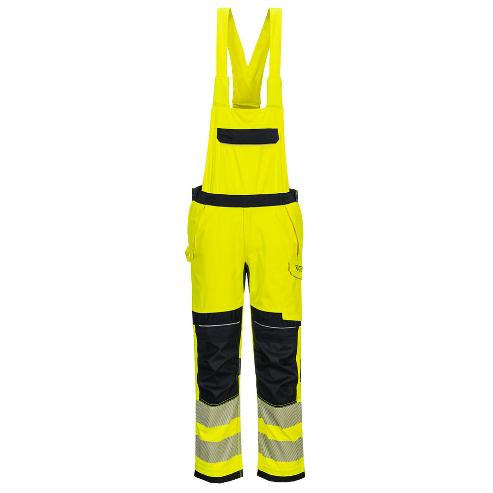 WX3 Pantaloni cu Pieptar Modaflame FR - Galben/Navy
