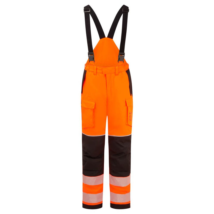 PW3 FR Modaflame Rain+ Hi-Vis Pantaloni de iarnă - Portocaliu/Negru