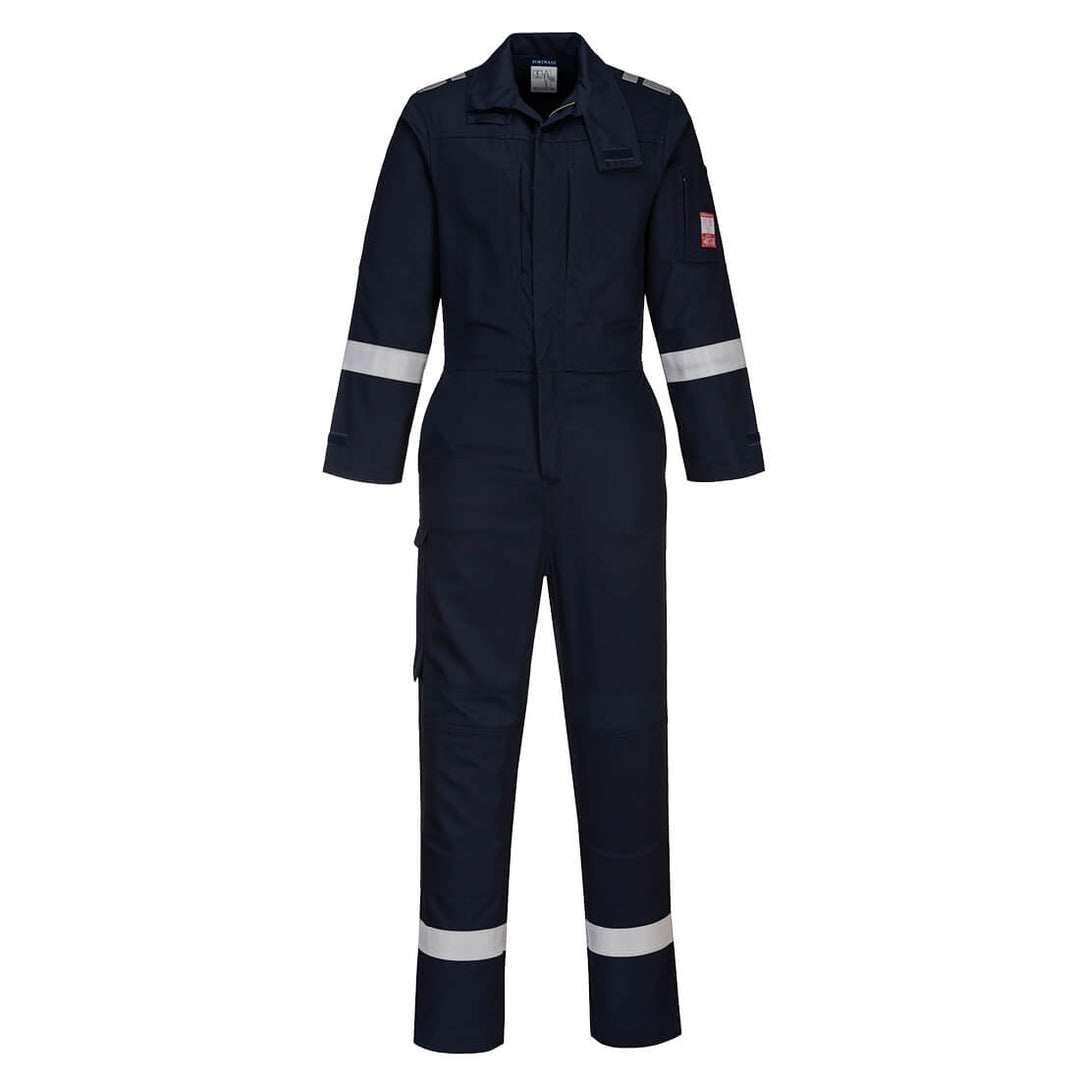 Combinezon cu Panouri Stretch Usor Bizflame Plus - Navy