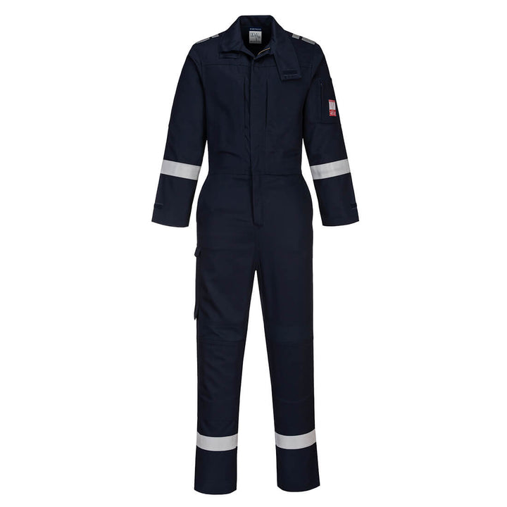 Combinezon cu Panouri Stretch Usor Bizflame Plus - Navy