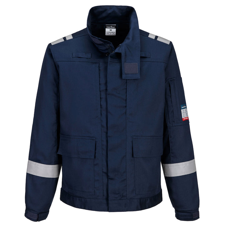 Biflame Plus Jacheta Stretch Usoara cu Paneluri - Navy