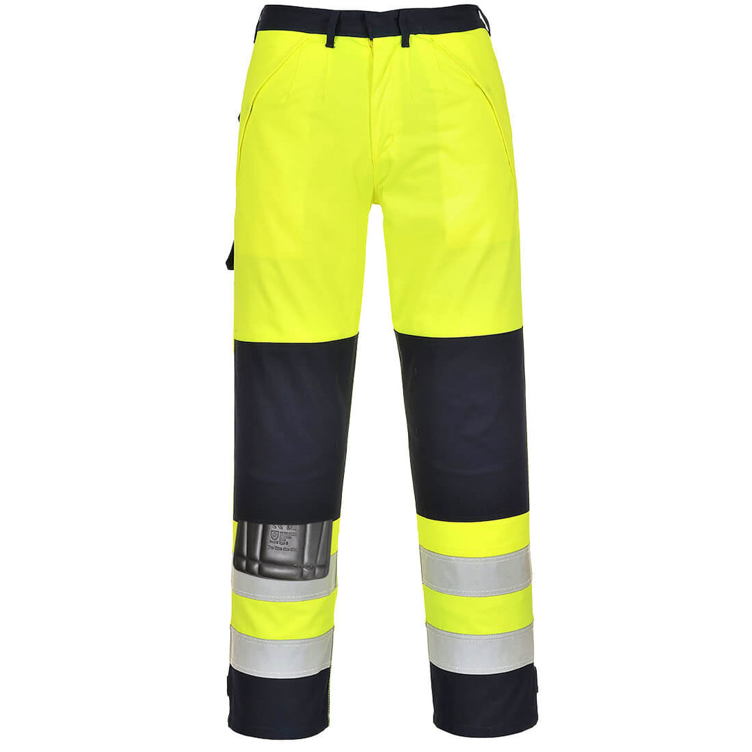 Pantalon HiVis Multi-Norm - Galben/Navy