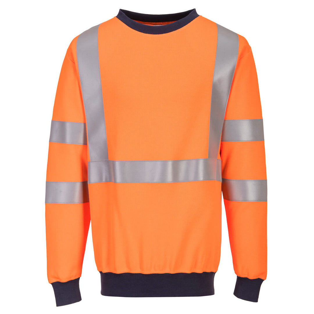 FR Modaflame HVO Sweatshirt - Portocaliu