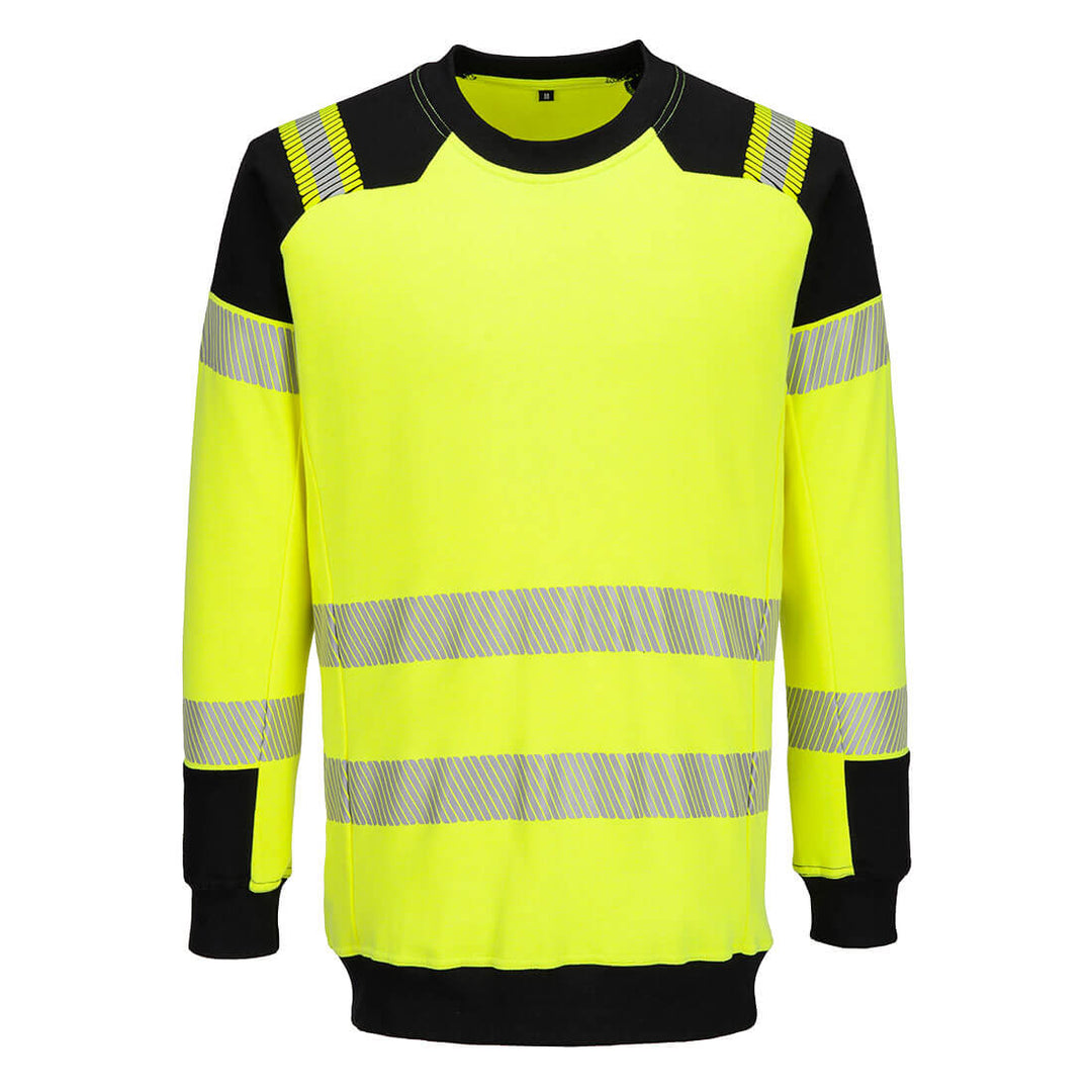 PW3 Modaflame Knit Hi-Vis FR Sweatshirt - Galben/Negru