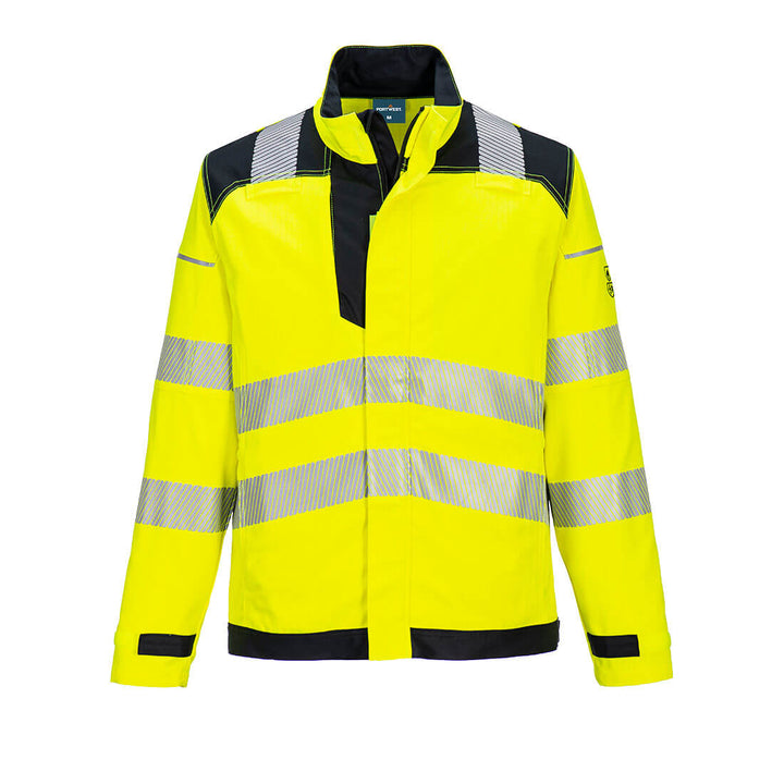 PW3 FR Modaflame Hi-Vis Work Jacket - Galben/Negru