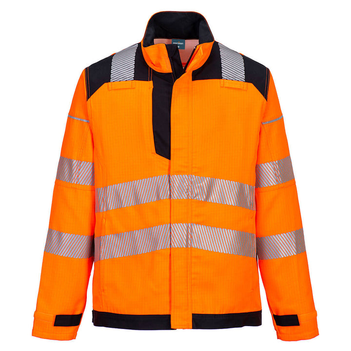PW3 FR Modaflame HVO Work Jacket - Portocaliu/Negru