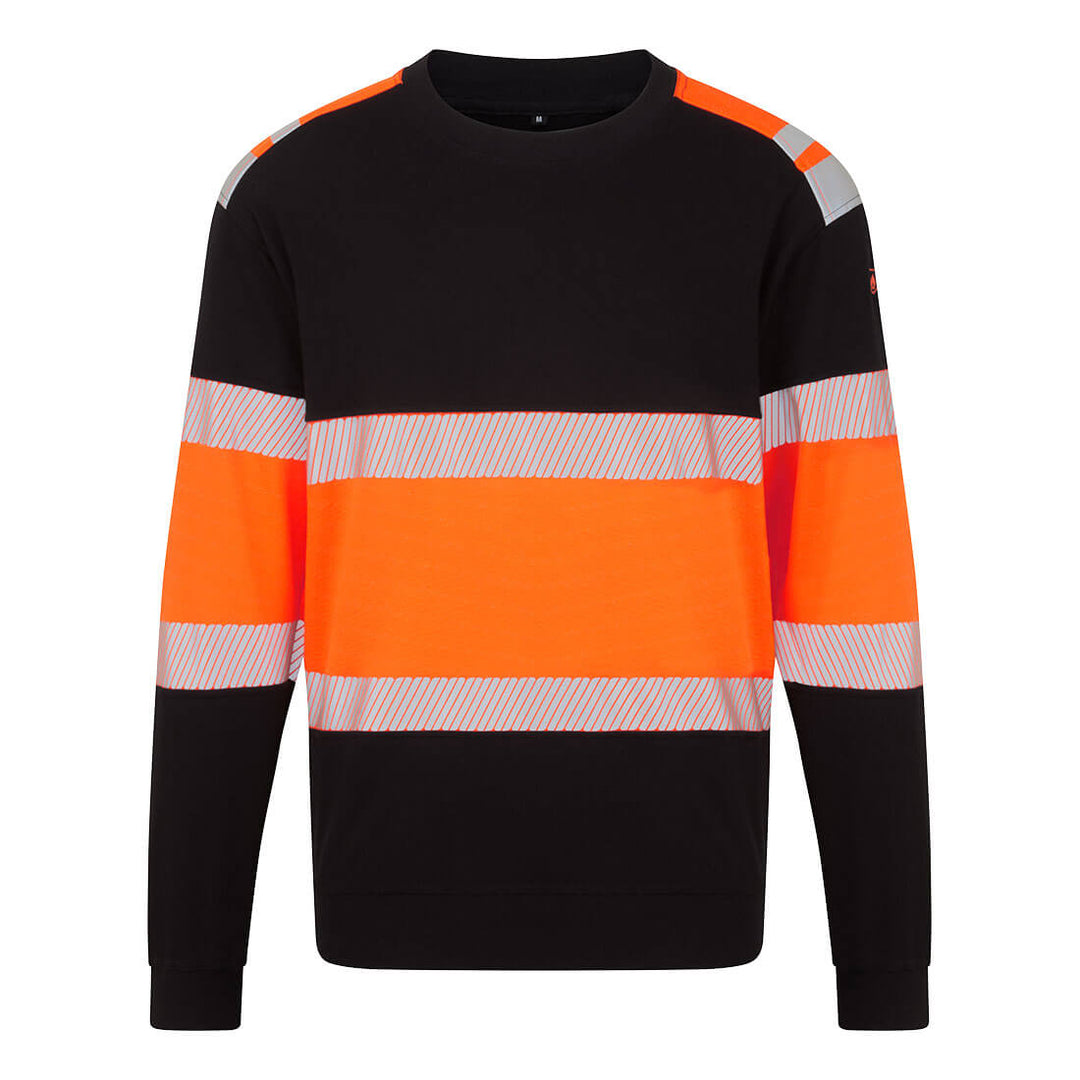 PW3 Modaflame Pantaloni de lucru Hi-Vis clasa 1 FR - Portocaliu/Negru