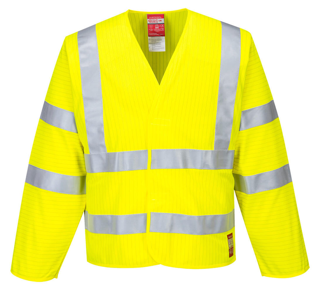 Jacheta HiVis Antistatica Ignifuga - Galben