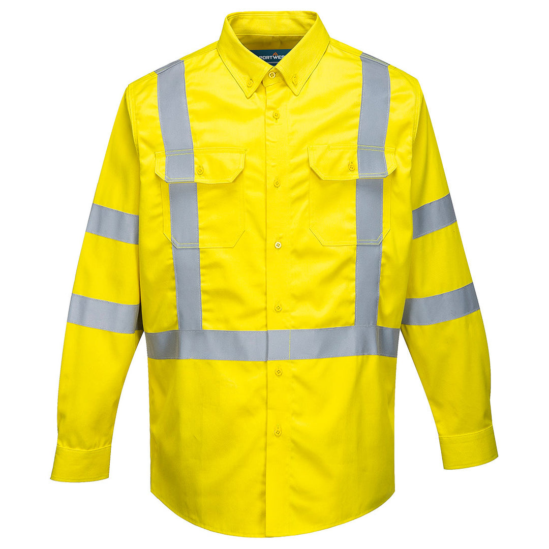 Cămașa Bizflame FR Hi Vis 88/12 - Galben