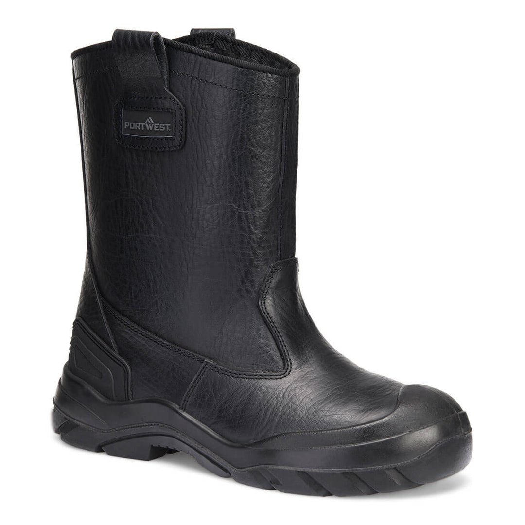 Steel Leather Rigger  S3 CI - Negru