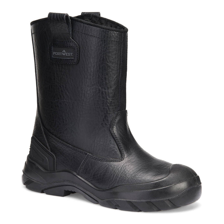 Steel Leather Rigger  S3 CI - Negru