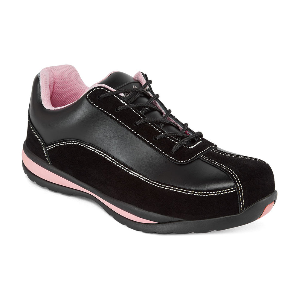 Pantof de Dama Steelite S1P HRO - Negru/Roz