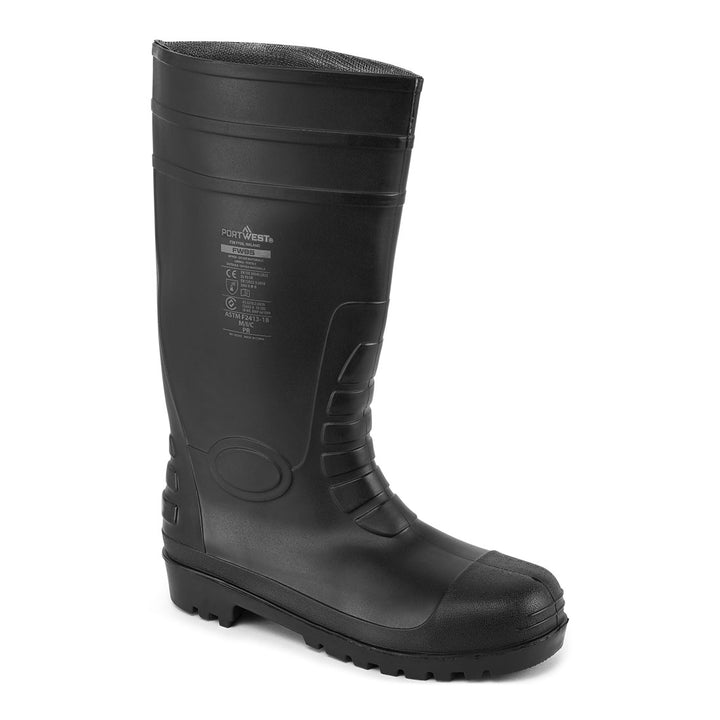 Cizme Total Safety Wellington S5 - Negru
