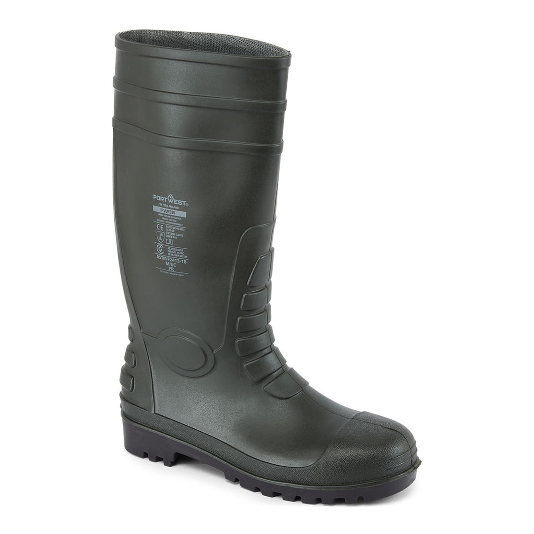 Cizme Total Safety Wellington S5 - Verde