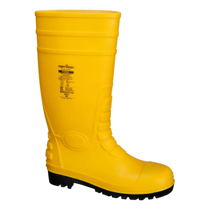 Cizme Total Safety Wellington S5 - Galben