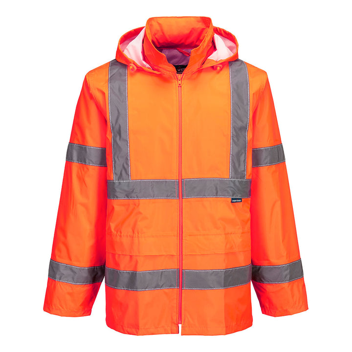 Jacheta de Ploaie Hi-Vis - Portocaliu