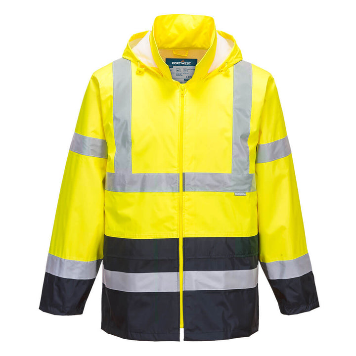 Jacheta de Ploaie Hi-Vis Contrast - Galben/Navy