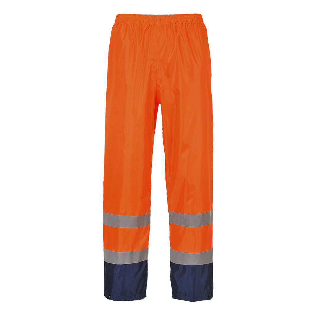 Pantaloni de Ploaie Hi-Vis Classic Contrast - Portocaliu/Navy