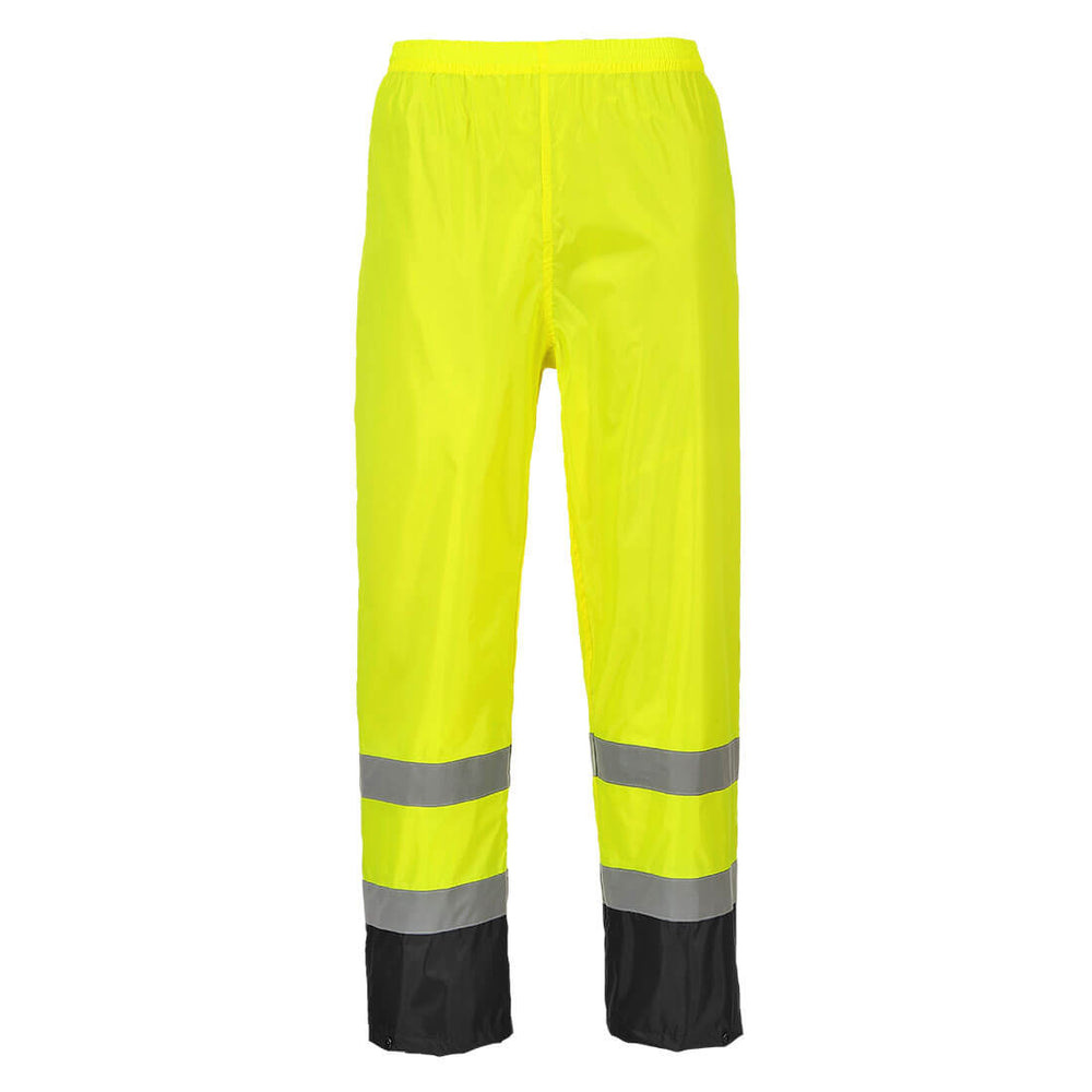 Pantaloni de Ploaie Hi-Vis Classic Contrast - Galben/Negru