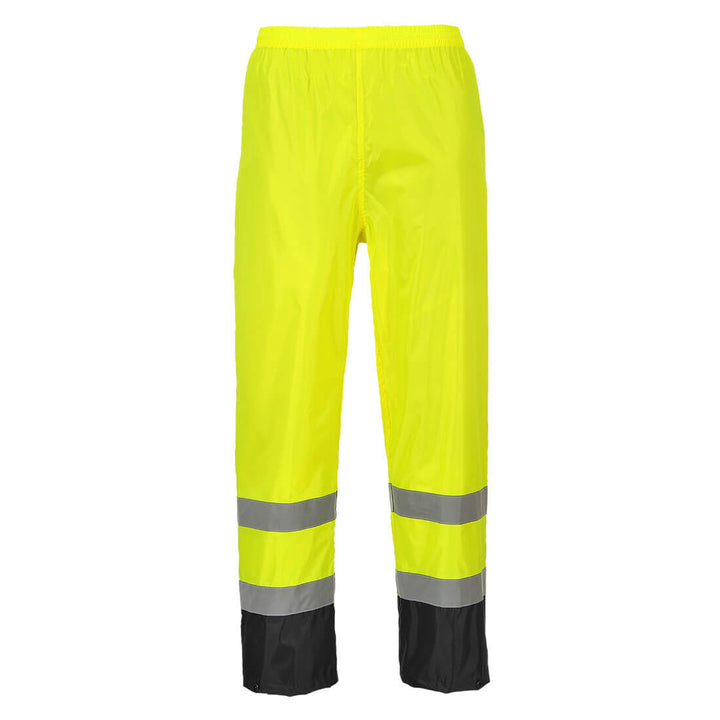 Pantaloni de Ploaie Hi-Vis Classic Contrast - Galben/Negru
