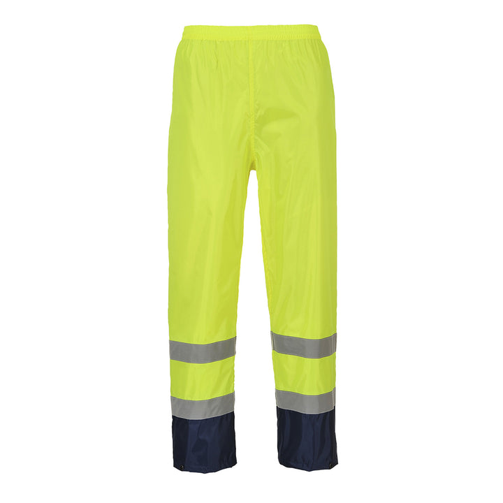 Pantaloni de Ploaie Hi-Vis Classic Contrast - Galben/Navy
