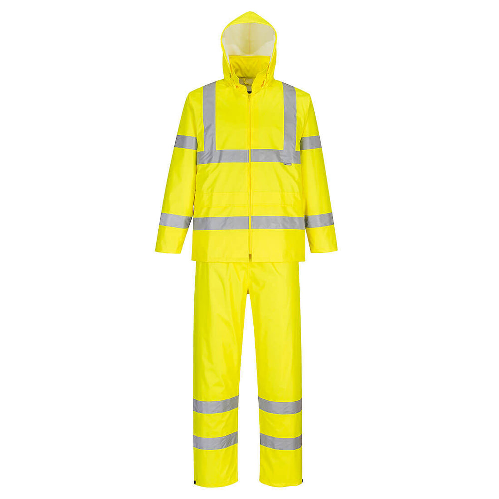 Costum de ploaie Hi-Vis Packaway - Galben