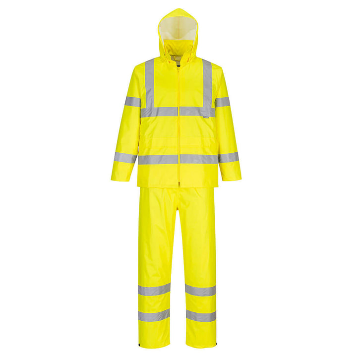Costum de ploaie Hi-Vis Packaway - Galben