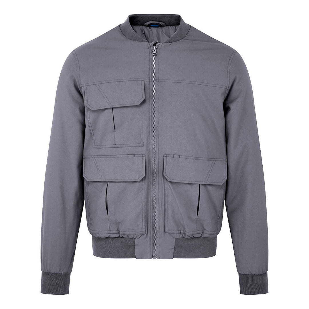 KX3 Jacheta Bomber - Gri Zoom
