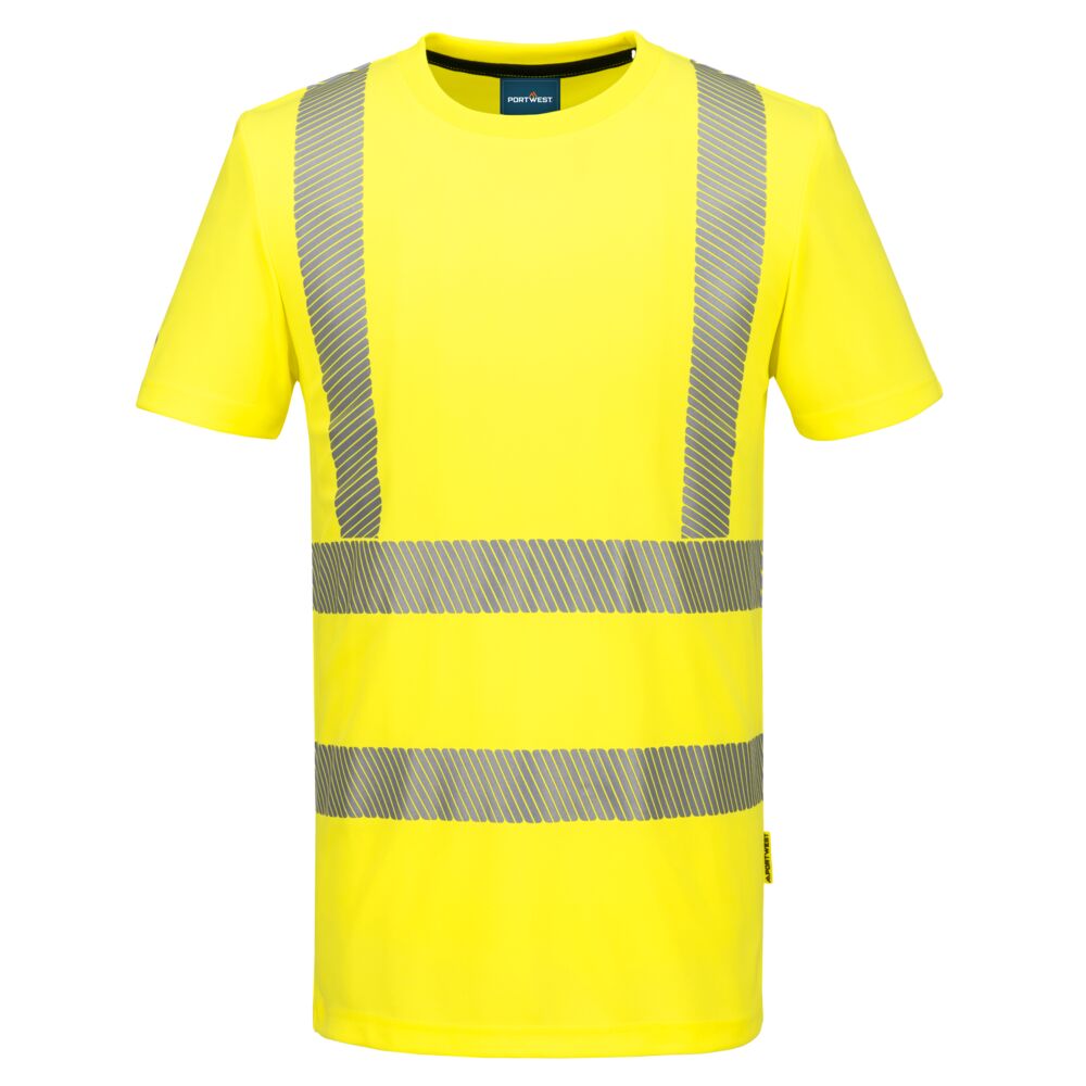 PW3 Tricou HiVis S/S - Galben