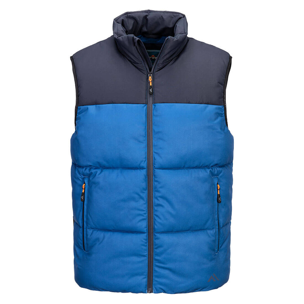 KX3 Insulated Baffle Bodywarmer - Cuarț/Albastru Inchis