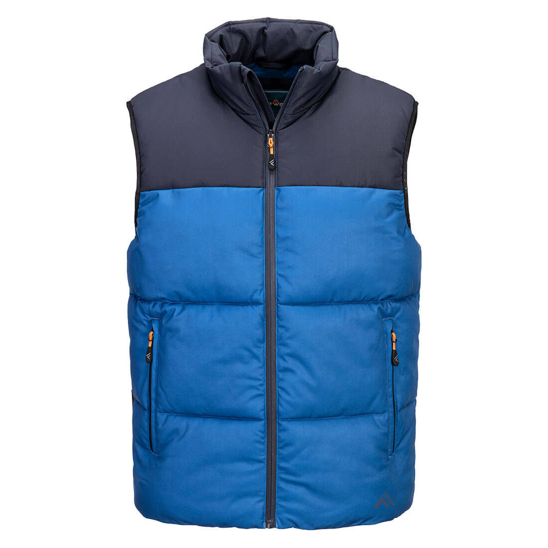 KX3 Insulated Baffle Bodywarmer - Cuarț/Albastru Inchis