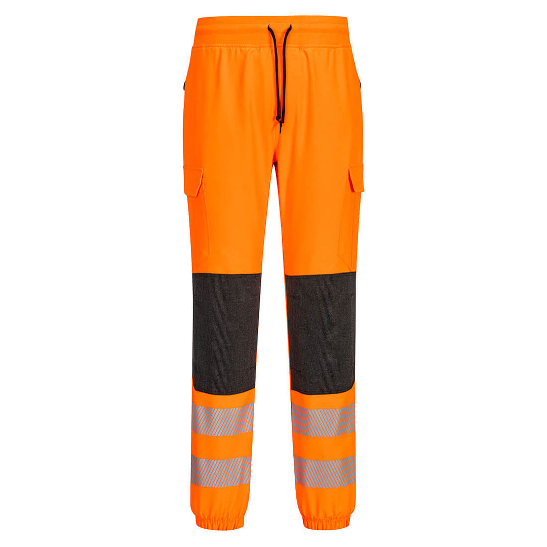 PW3 Hi-Vis Flexi Jogger - Portocaliu/Negru