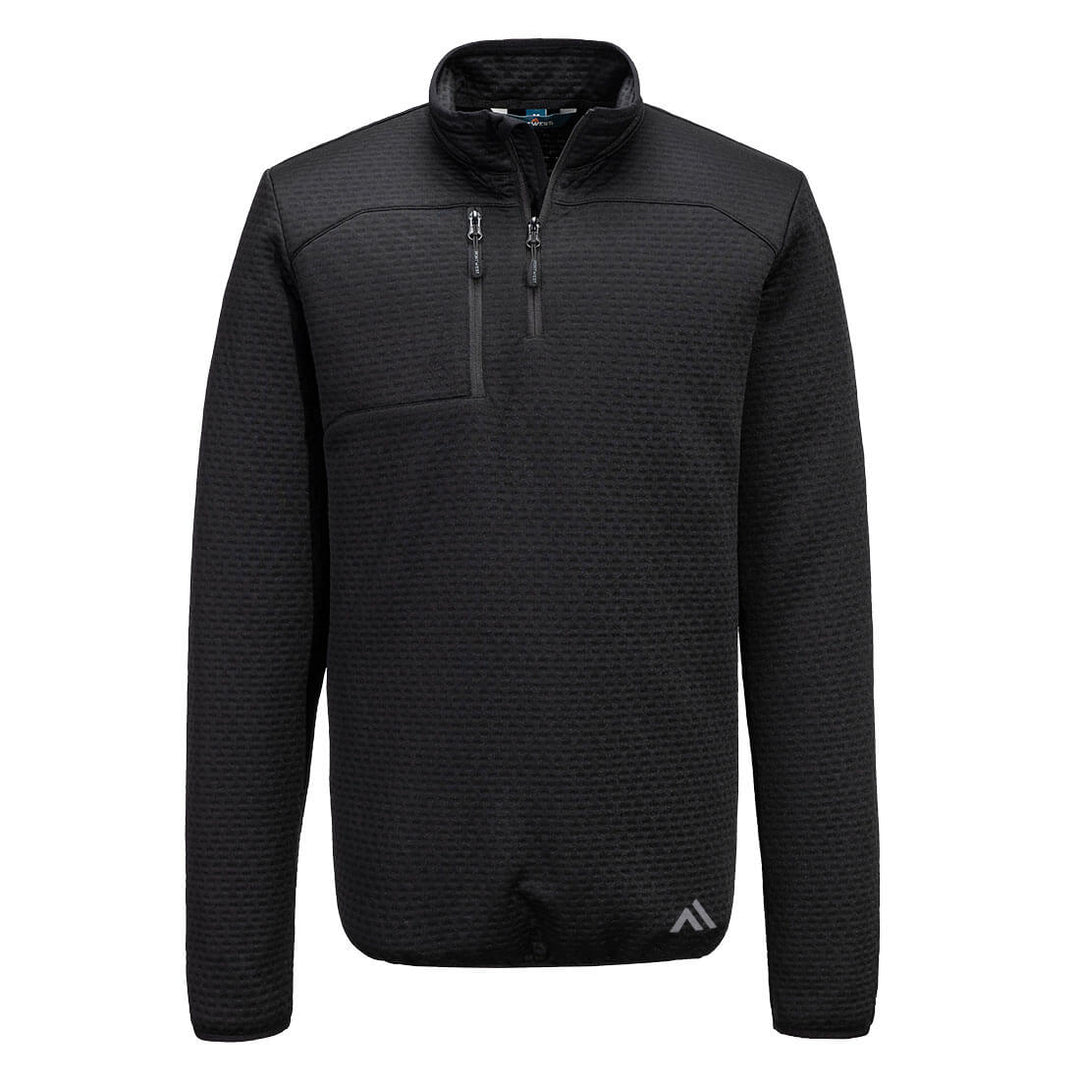 PW3 Hi-Vis 1/4 Zip Sweatshirt - Negru