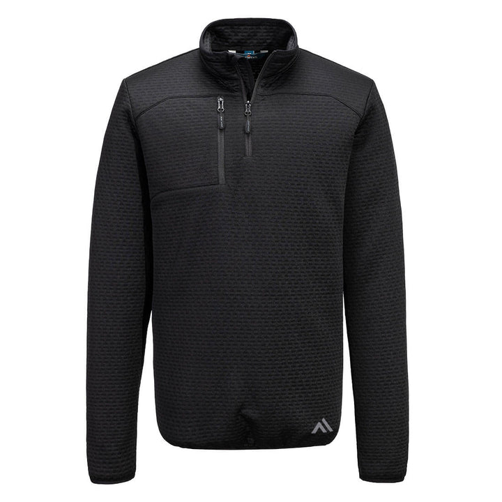 PW3 Hi-Vis 1/4 Zip Sweatshirt - Negru