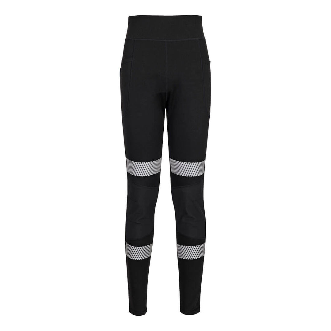Colanți de lucru KX3 Enhanced Flexi pentru femei - Negru