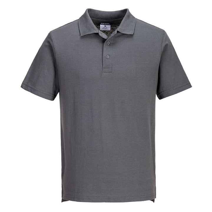 Tricou polo din Jersey ușor (48 într-o cutie) - Gri Zoom