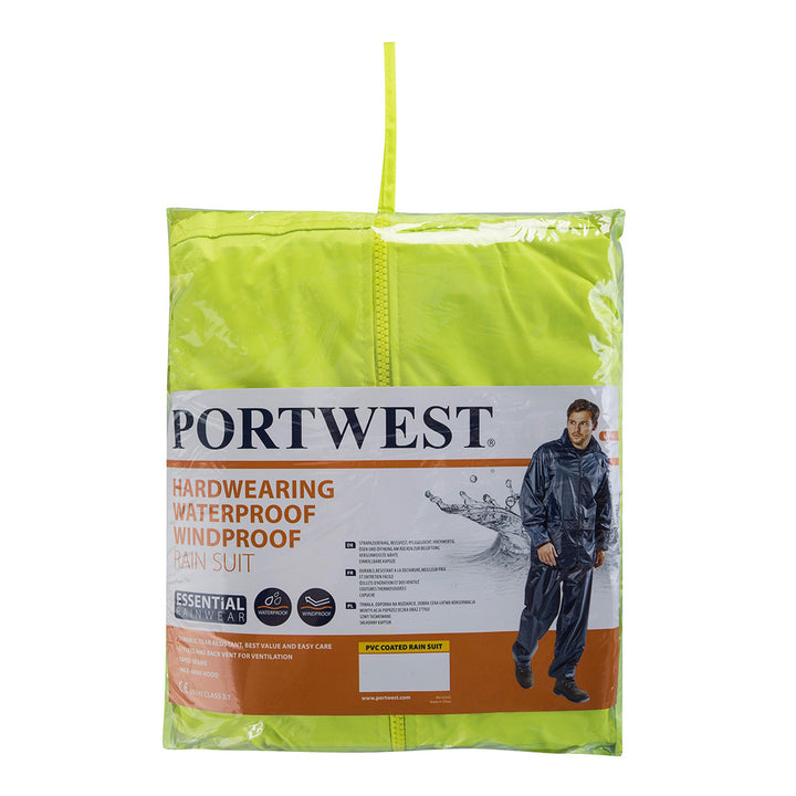Costum de ploaie Essentials (costum din 2 piese) - Galben