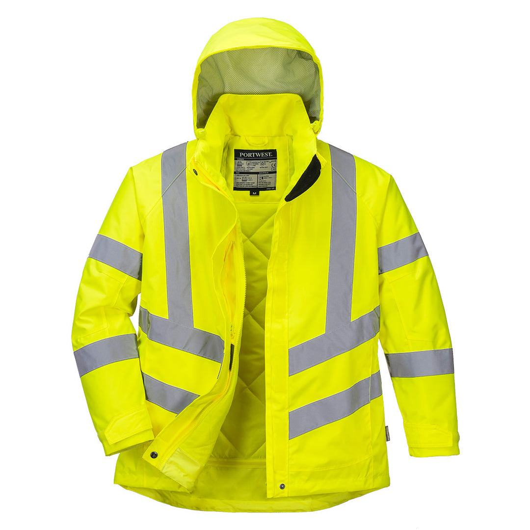Jachetă HiVis de Iarna pentru Dame - Galben
