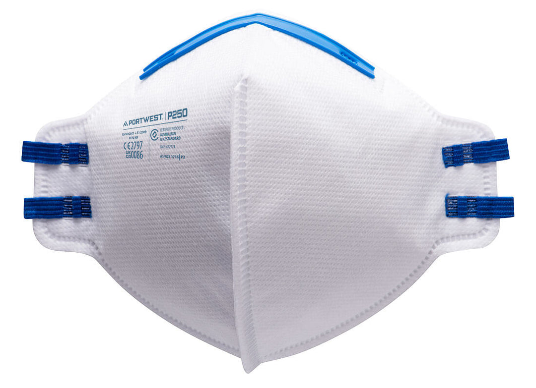 Masca de Protectie Respirator FFP2 Dust Mist Fold Flat - Alb