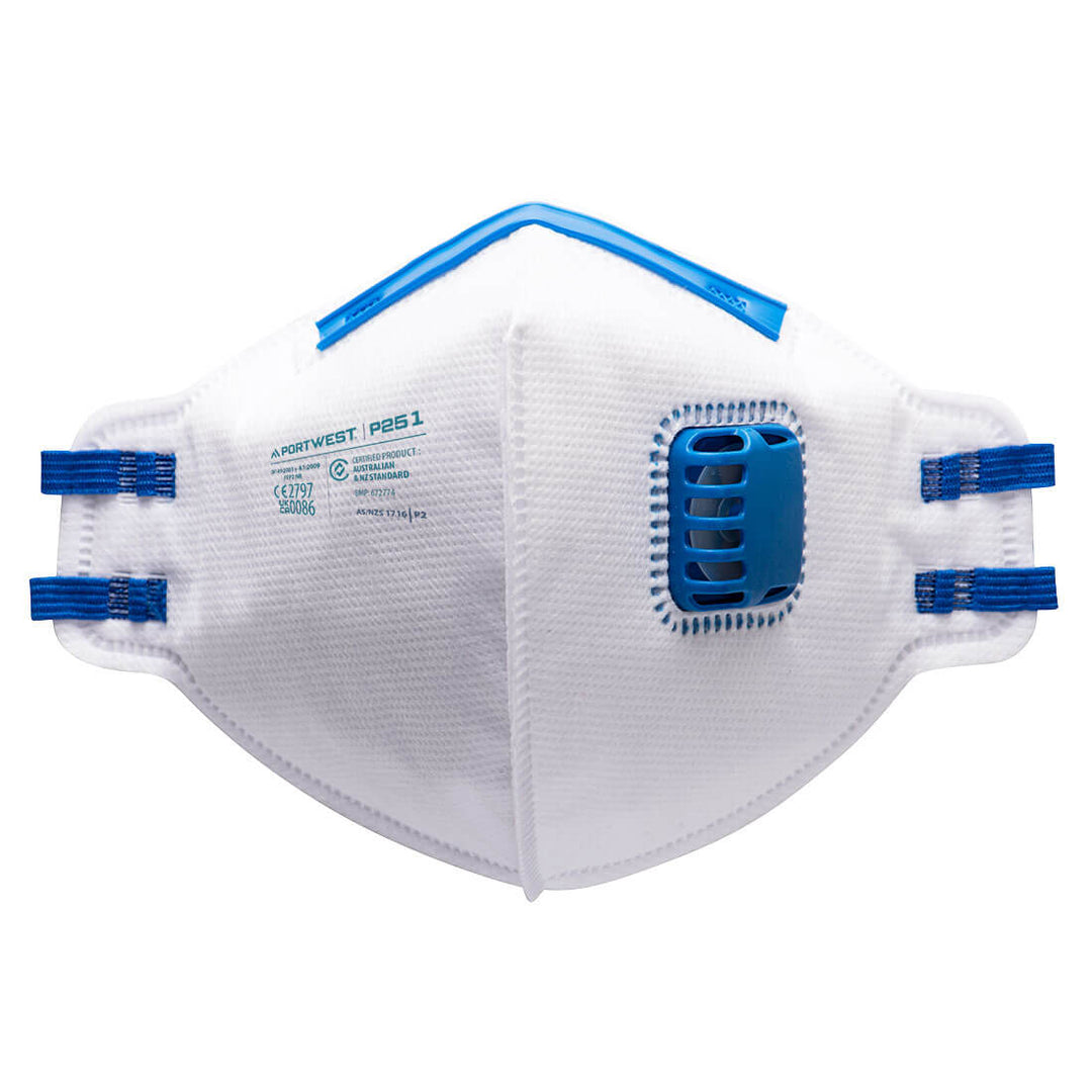 Masca de Protectie Respiratorie FFP2 pliata vertical (Pk20) - Alb