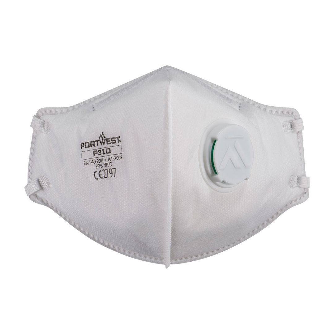 Masca cu valva de respiratie  Dolomite FFP3 (Pk3) - Alb