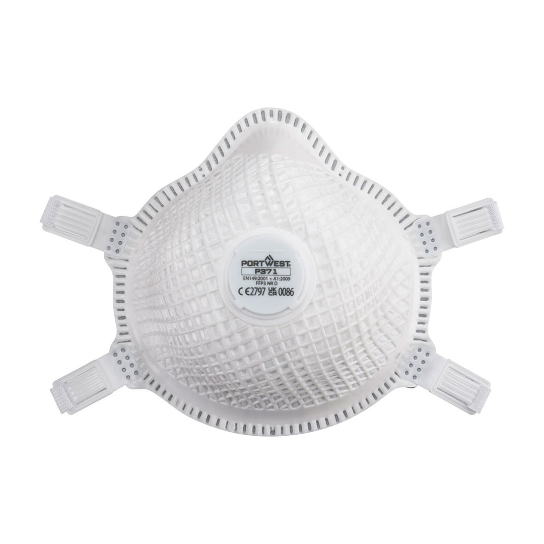 Masca de Protectie Respiratorie cu Valva Dolomite Ergonet FFP3 - Alb