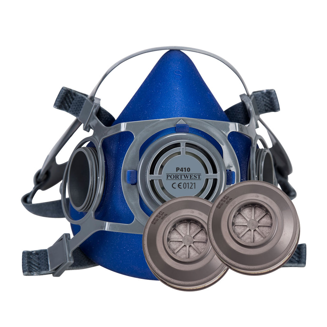 Auck Half Mask Kit - Albastru