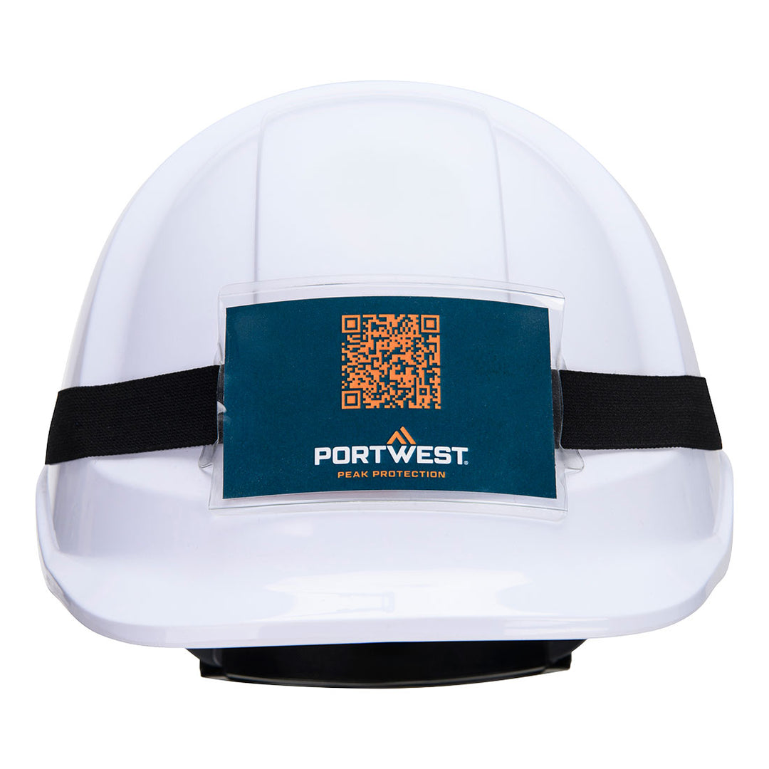 Universal Helmet Badge Holder - Negru