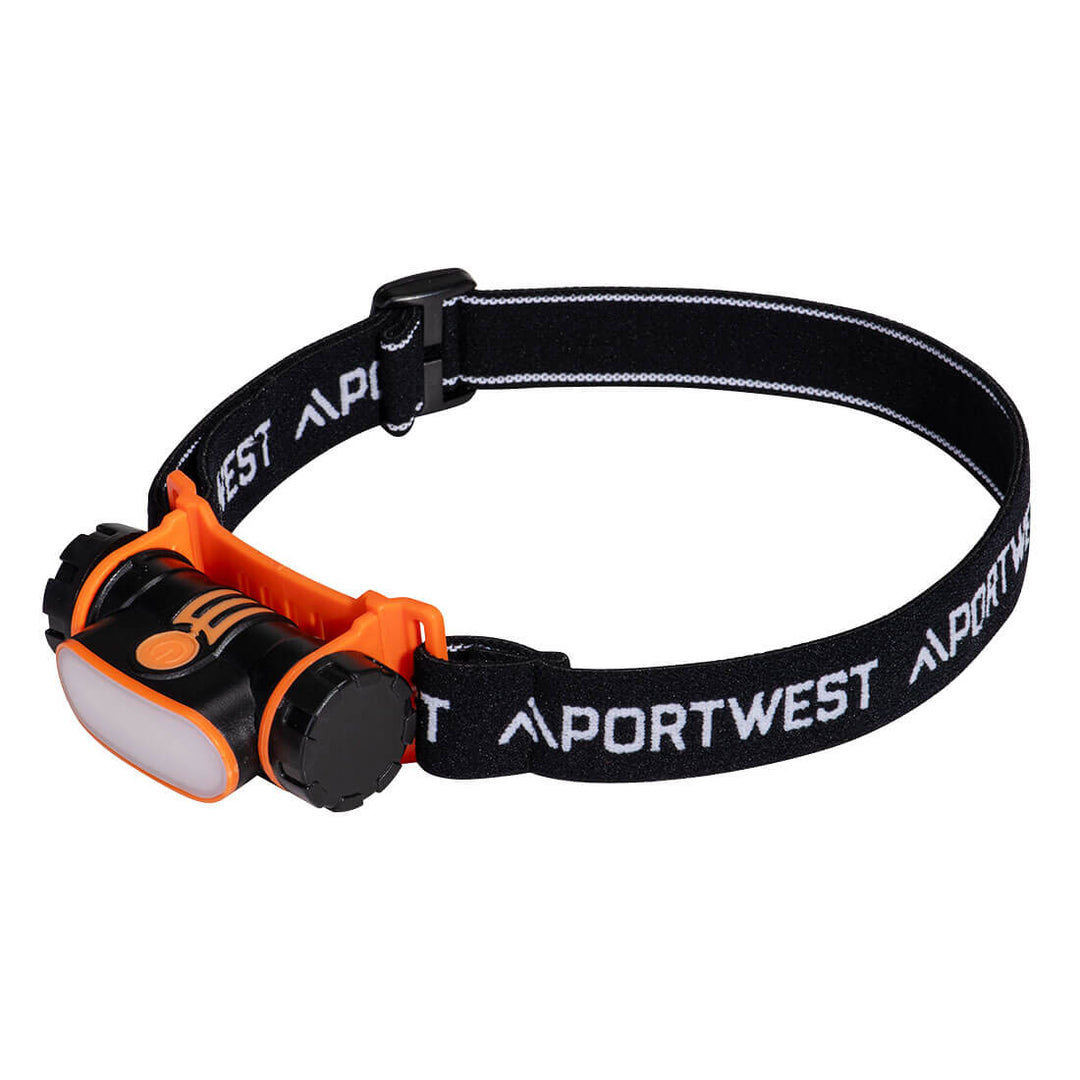 Frontala LED Reincarcabila USB - Negru