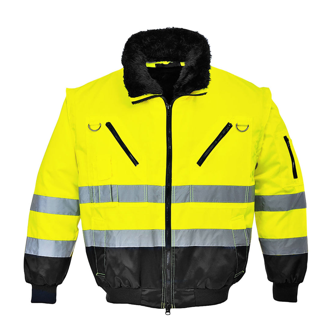 Jacheta Pilot 3 in 1 Hi Vis - Galben/Negru